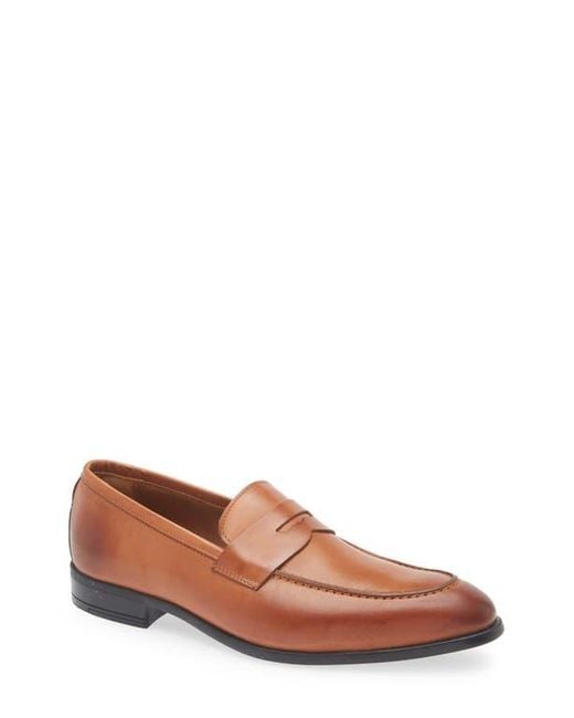 Bruno Magli Ricci Penny Loafer in Brown for Men | Lyst display picture 1
