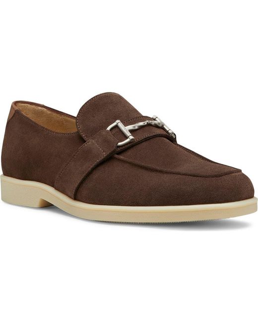 Stuart Weitzman Brown Aurelio Loafer for men