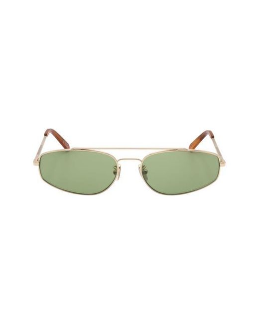 Retrosuperfuture Green 59Mm Round Sunglasses