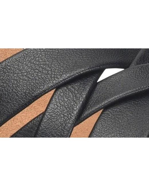 EuroSoft Black Tate Wedge Sandal
