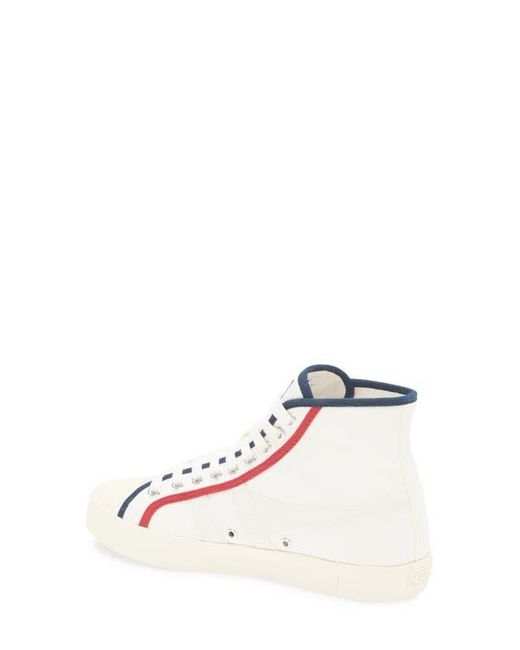 Gola White Coaster Smash High Top Sneaker