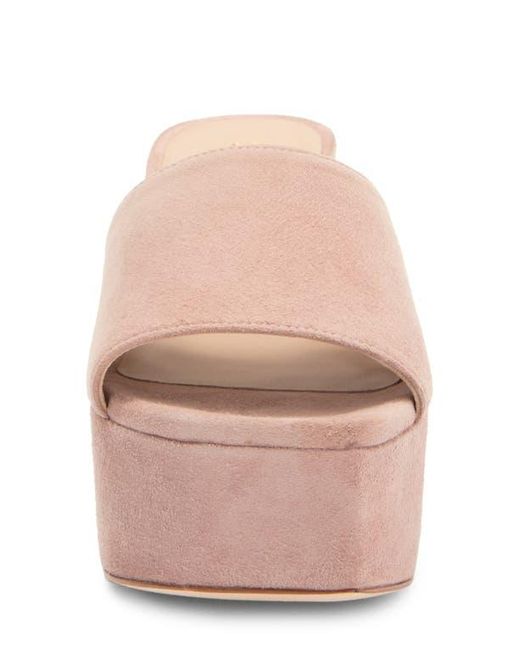 Stuart Weitzman Pink Platform Sandal