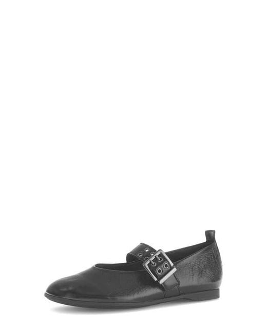 Gabor Gray Mary Jane Flat
