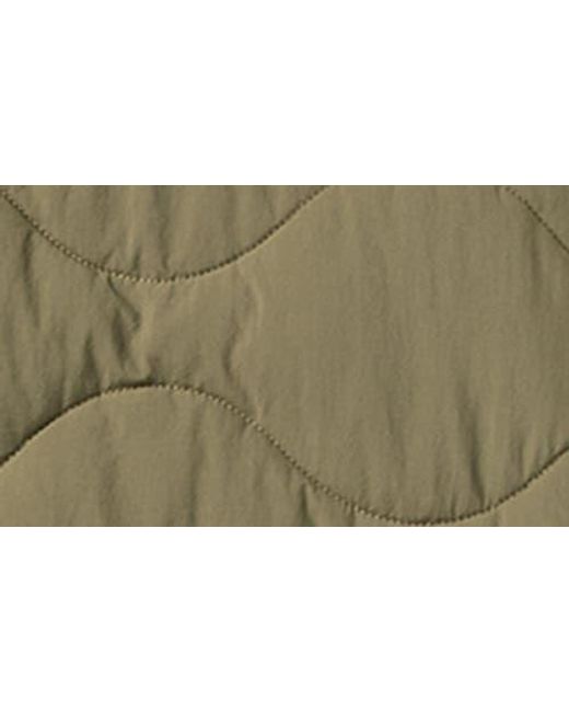Ugg Green Jareth Quilted Shirt Jacket for men