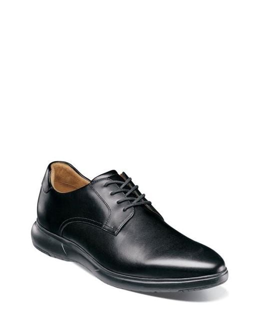 Florsheim Black Cosimo Plain Toe Oxford for men