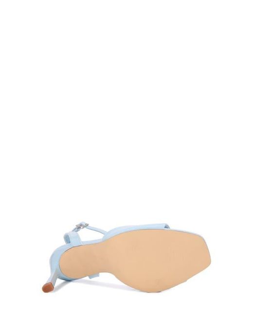BERNESS Blue Ankle Strap Sandal
