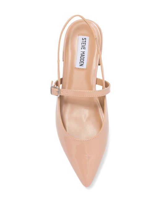 Steve Madden Pink Yourk Pointed Toe Slingback Pump