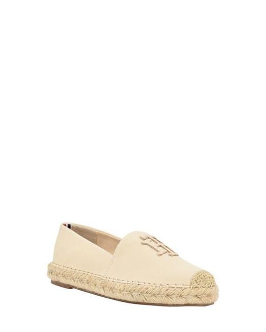 Tommy Hilfiger Natural Peanni Espadrille Flat