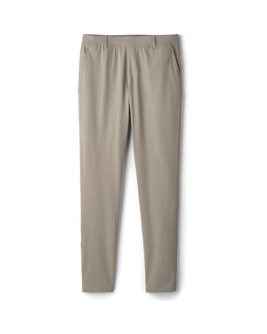 Rhone Gray Commuter Pull-On Pants for men