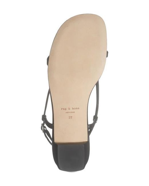 Rag & Bone Black Giselle Slingback Sandal