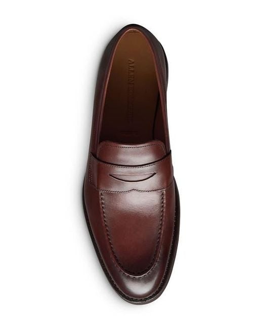 Allen Edmonds Damon Penny Loafer in Brown for Men | Lyst display picture 2