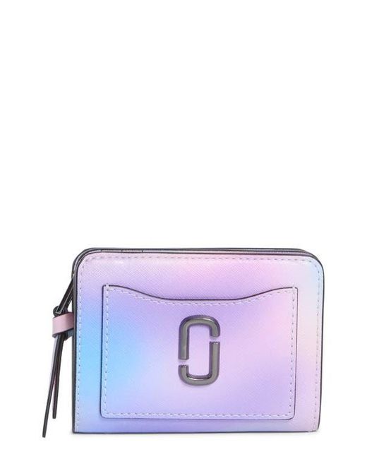 Marc Jacobs Purple The Mini Compact Wallet