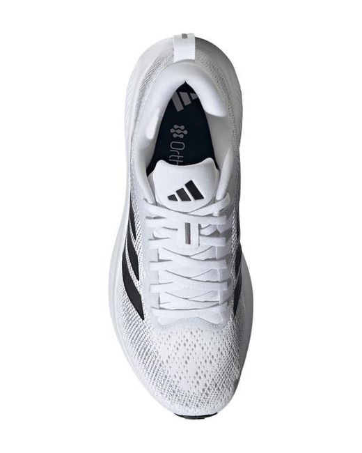 Adidas White Response Pace Running Shoe for men