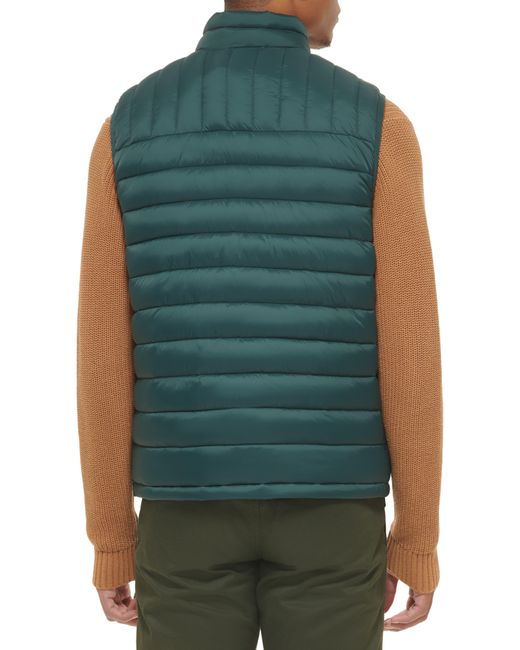 Dockers Puffer Vest in Green for Men Lyst