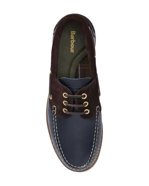 Barbour White Deck Boat Shoe for men