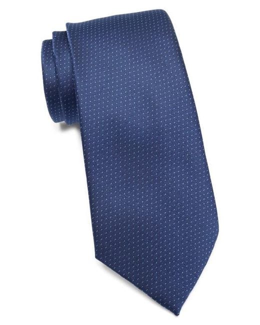 Tom Baine Blue Texture Tie for men