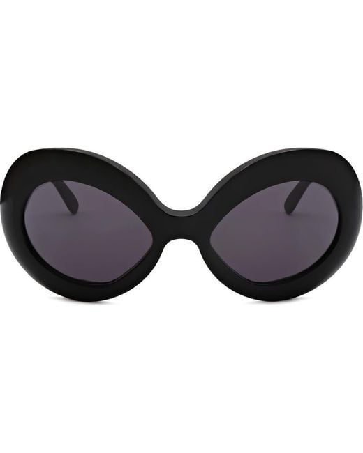 Marni Black 58Mm Round Sunglasses