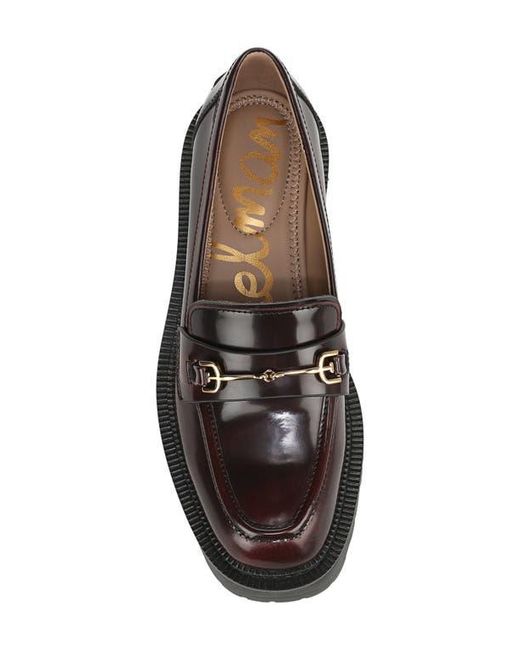 Sam Edelman Black Leah Platform Loafer