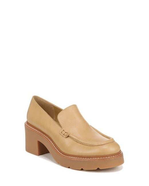Vince Natural Rowe Platform Loafer