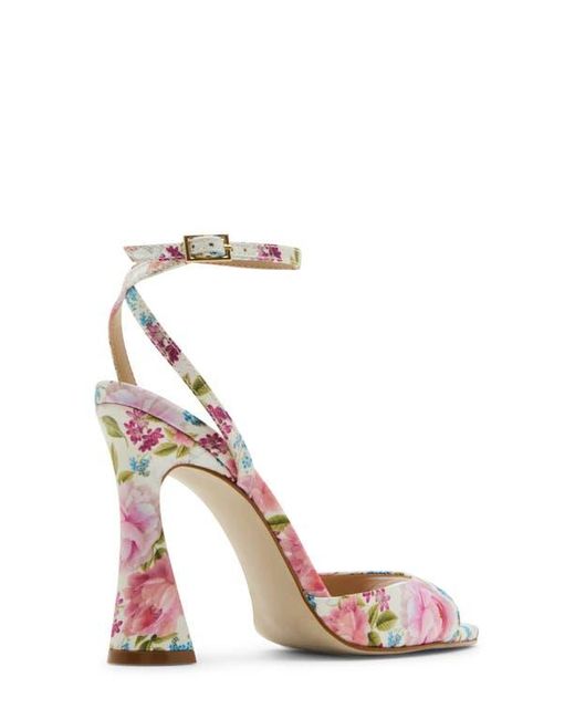 Steve Madden Pink Beki Ankle Strap Pointed Toe Sandal