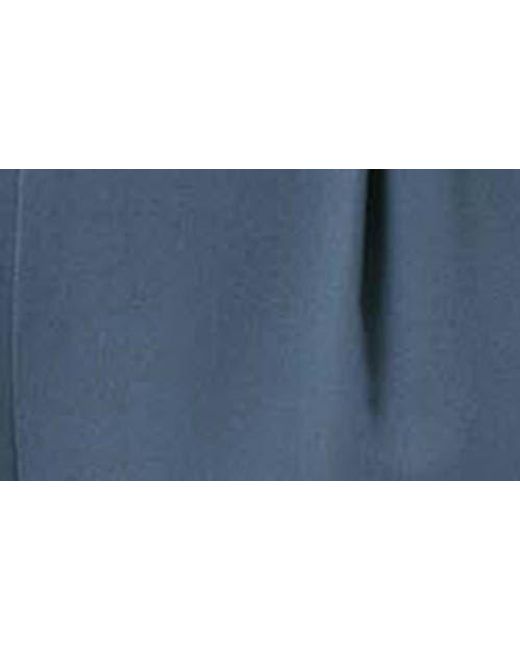 AllSaints Blue Aleida Wide Leg Pants