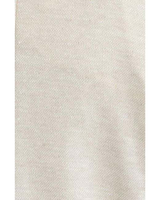 Jack Victor Natural Hampton Tan Mélange Knit Linen Blend Sport Coat for men