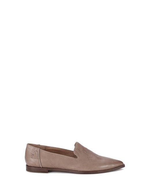 Frye Brown Kenzie Venetian Pointed Toe Flat