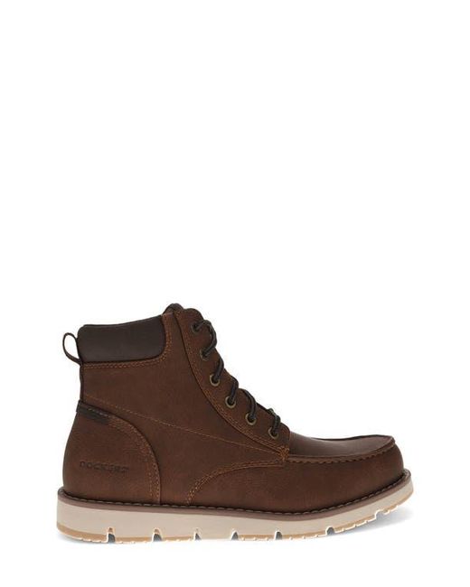 Dockers Brown Davis Lace-Up Boot for men