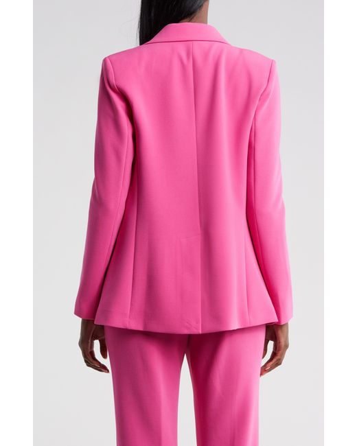 French Connection Pink Whisper Notch Lapel Blazer