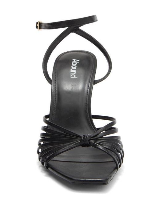 Abound Black Dulce Ankle Strap Sandal