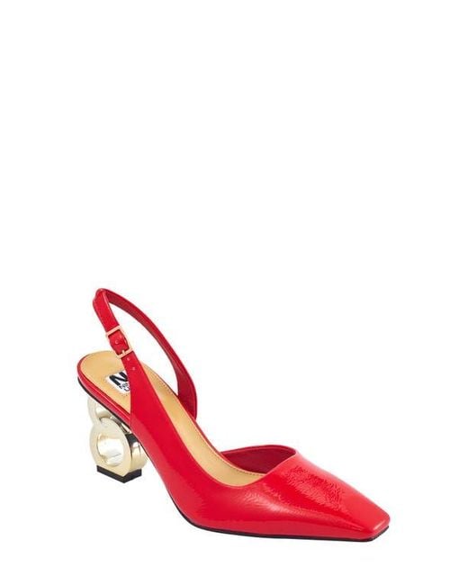 Ninety Union Red Rain Slingback Pump