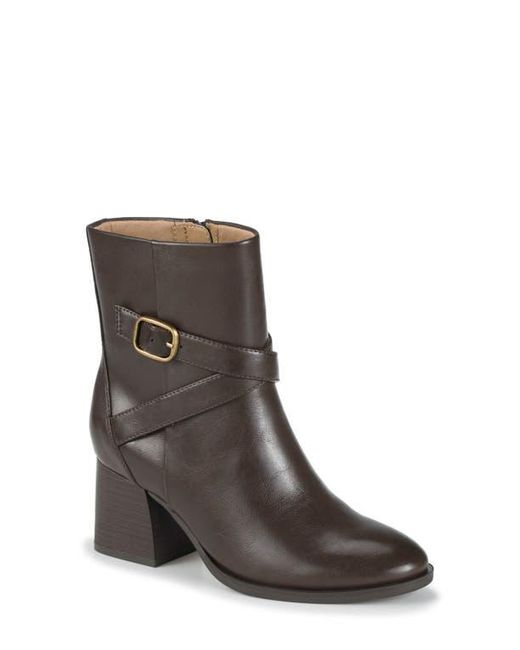 BareTraps Brown Dorma Block Heel Boot