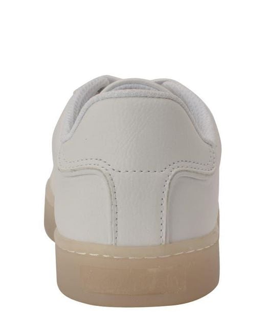Calvin Klein White Nicala Low Top Sneaker