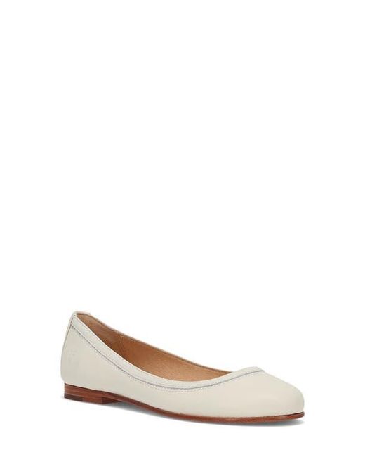 Frye Natural Carson Ballet Flat