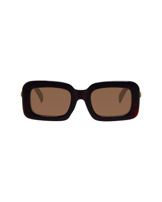 Kurt Geiger Brown 49Mm Rectangular Sunglasses