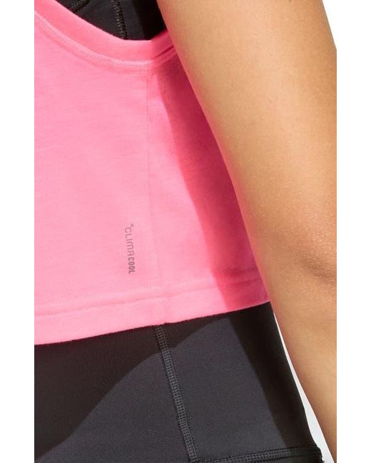 Adidas Pink Training Essentials Tank