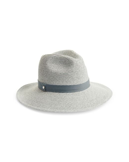 Nordstrom Multicolor Packable Braided Paper Straw Panama Hat