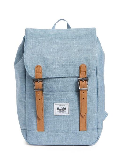 Herschel Supply Co. Blue Retreat Recycled Polyester Mini Backpack