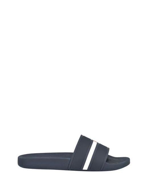 Tommy Hilfiger Blue Ennis Pool Slide Sandal for men