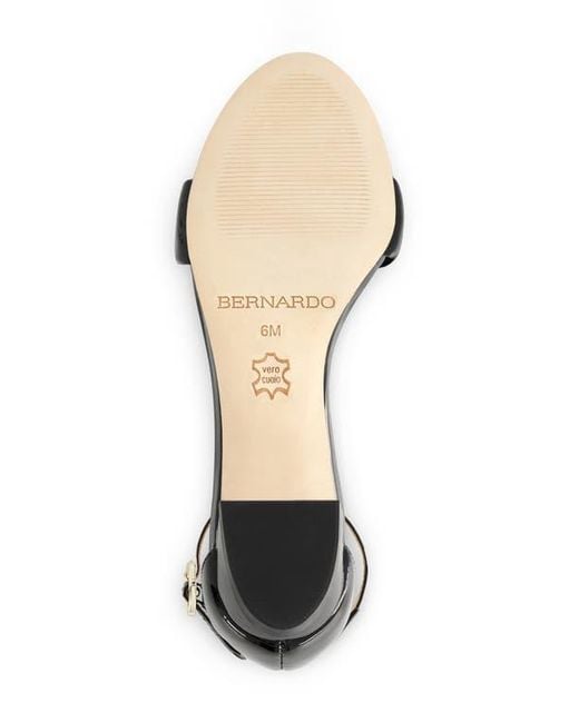 Bernardo Black Bowie Sandal