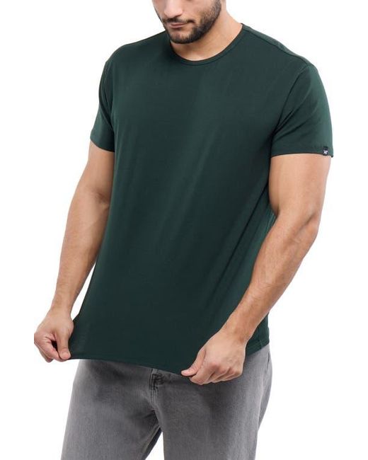 Xray Jeans Green Flex Crewneck T-Shirt for men
