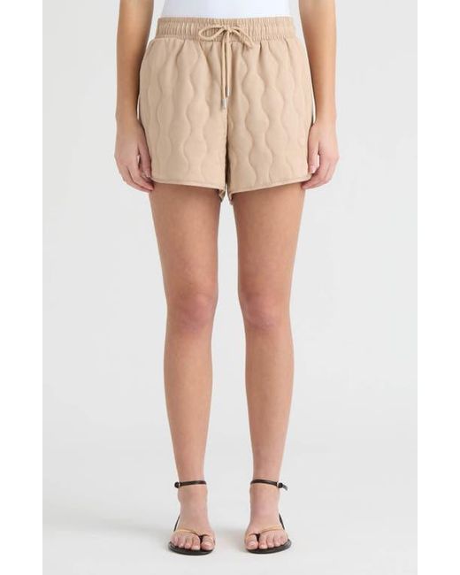Hunter Natural Quilted Drawstring Shorts
