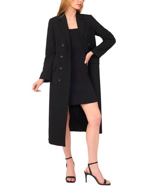 Ted Baker Black Double Breasted Long Blazer