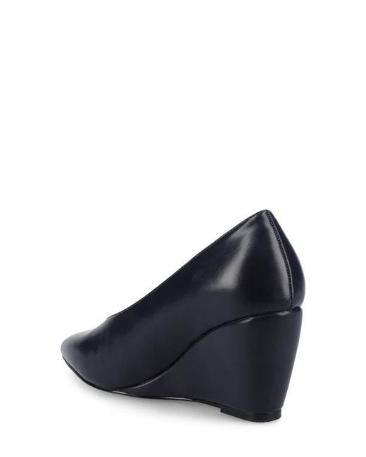 Journee Collection Blue Danika Pointed Toe Pump