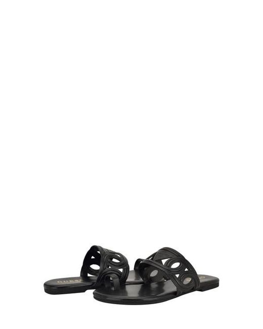 Guess Black Loons Slide Sandal