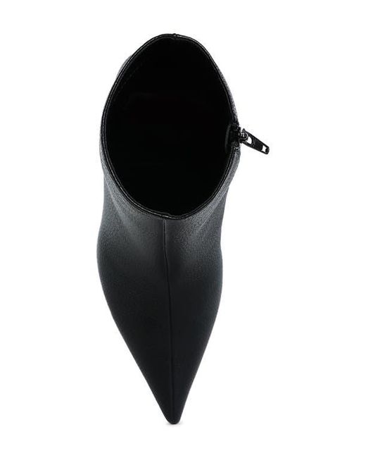 Rag & Co Black Tentia Pointed Toe Bootie