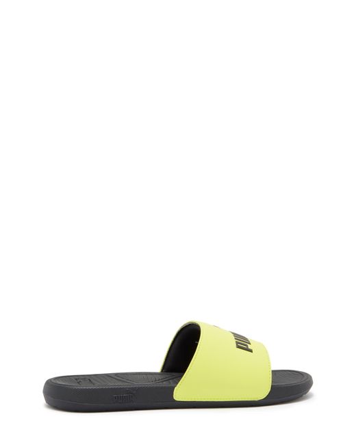 PUMA Yellow Cool Cat 2.0 Slide Sandal for men