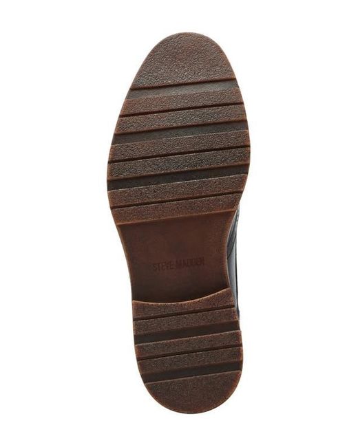 Steve Madden Black Acari Wingtip Derby for men