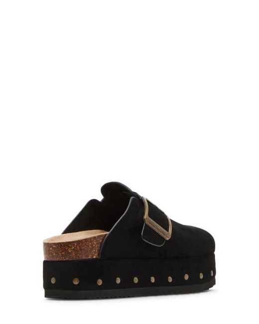 Madden Girl Black Luna Mule