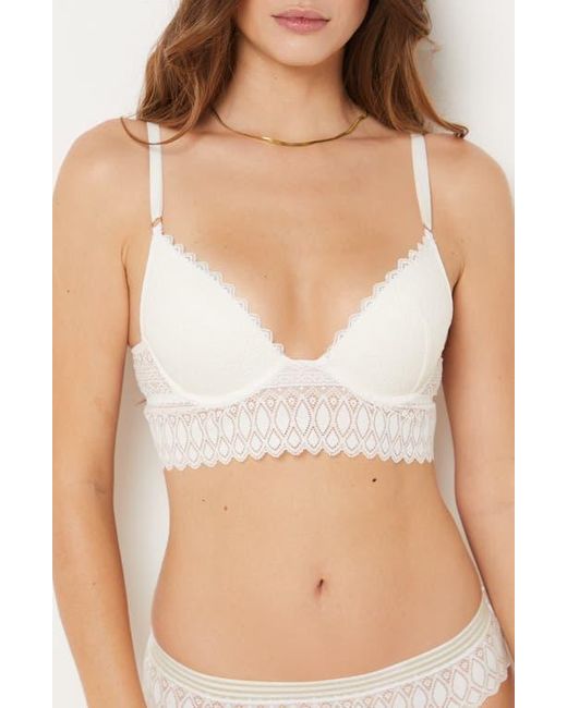 Etam Multicolor Gravure Lace Underwire Bra